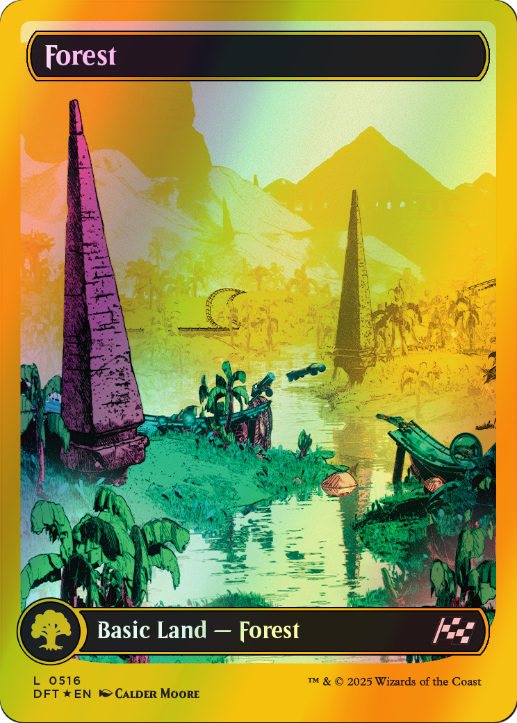 Forest - Firstplace Foil (DFT) #516 [EN/F]
