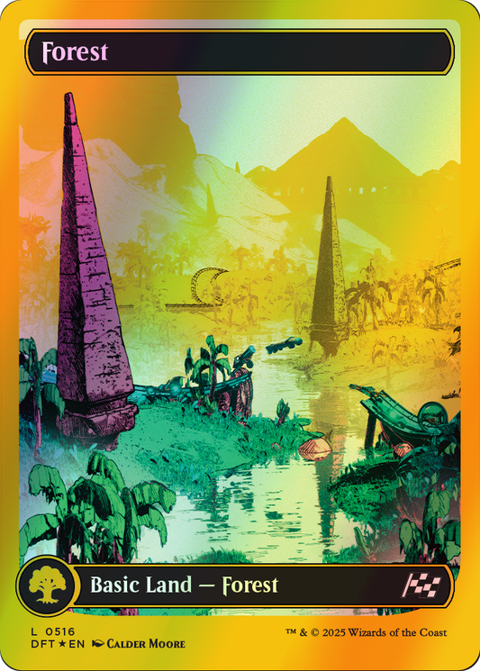 Forest - Firstplace Foil (DFT) #516 [EN/F]