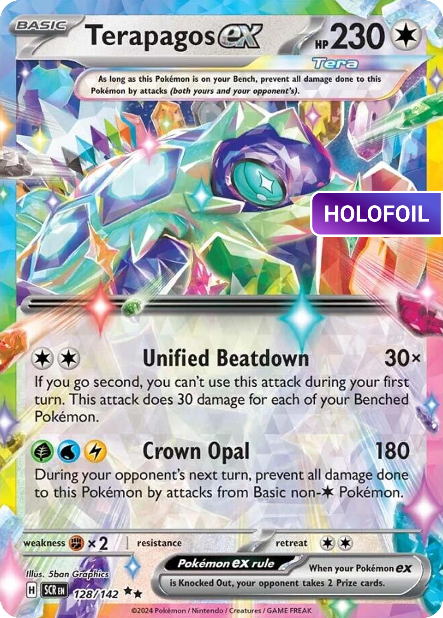 Terapagos ex (SCR) #128 [EN/H] s/o