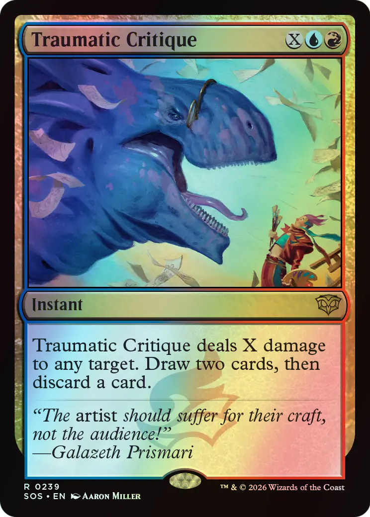 Traumatic Critique (SOS) #239 [EN/F] s/o