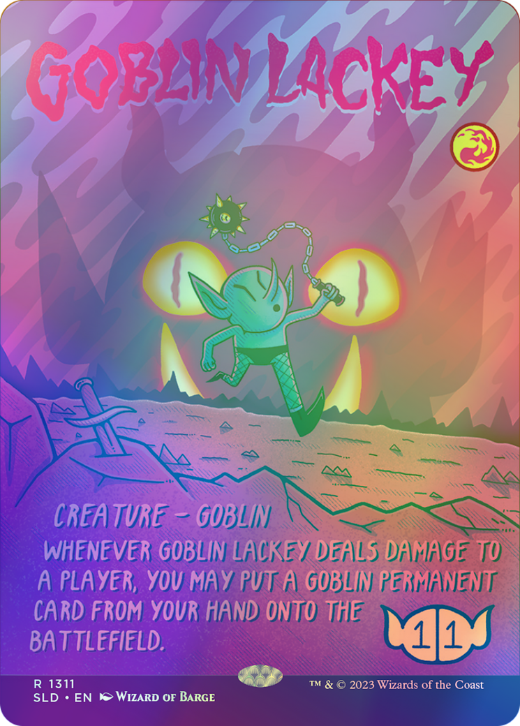 Goblin Lackey - Rainbow Foil (SLD) #1311★ [EN/F]