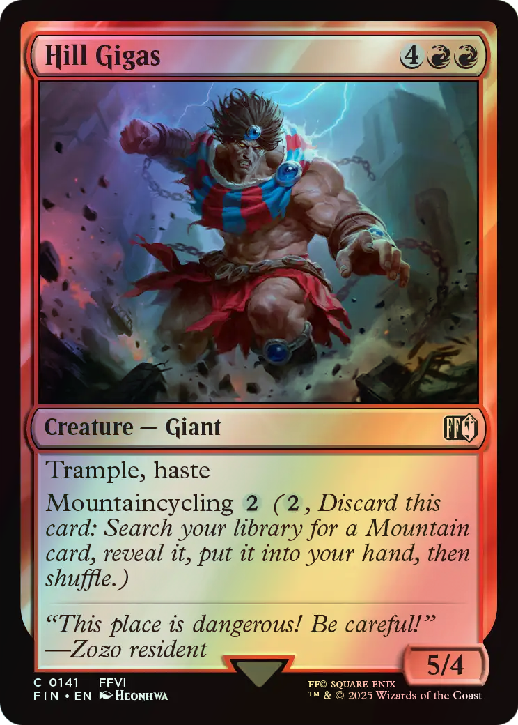 Hill Gigas (FIN) #141 [EN/F]