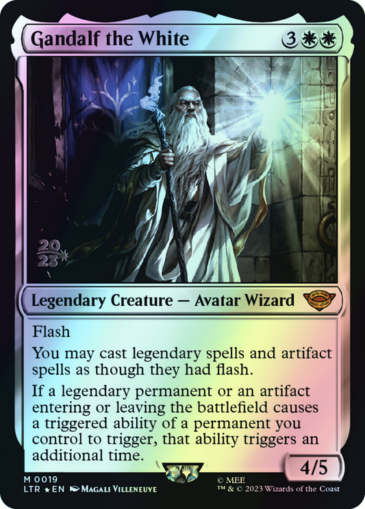 Gandalf the White (PLTR) #19s [EN/F] s/o