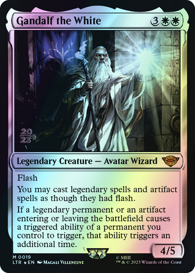 Gandalf the White (PLTR) #19s [EN/F] s/o