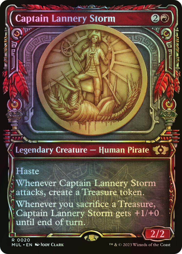 Captain Lannery Storm (MUL) #20 [EN/F] s/o