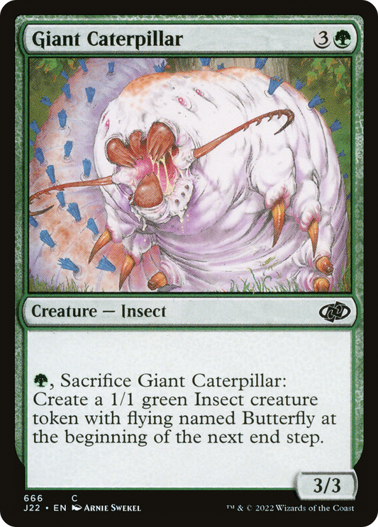 Giant Caterpillar (J22) #666 [EN/N]