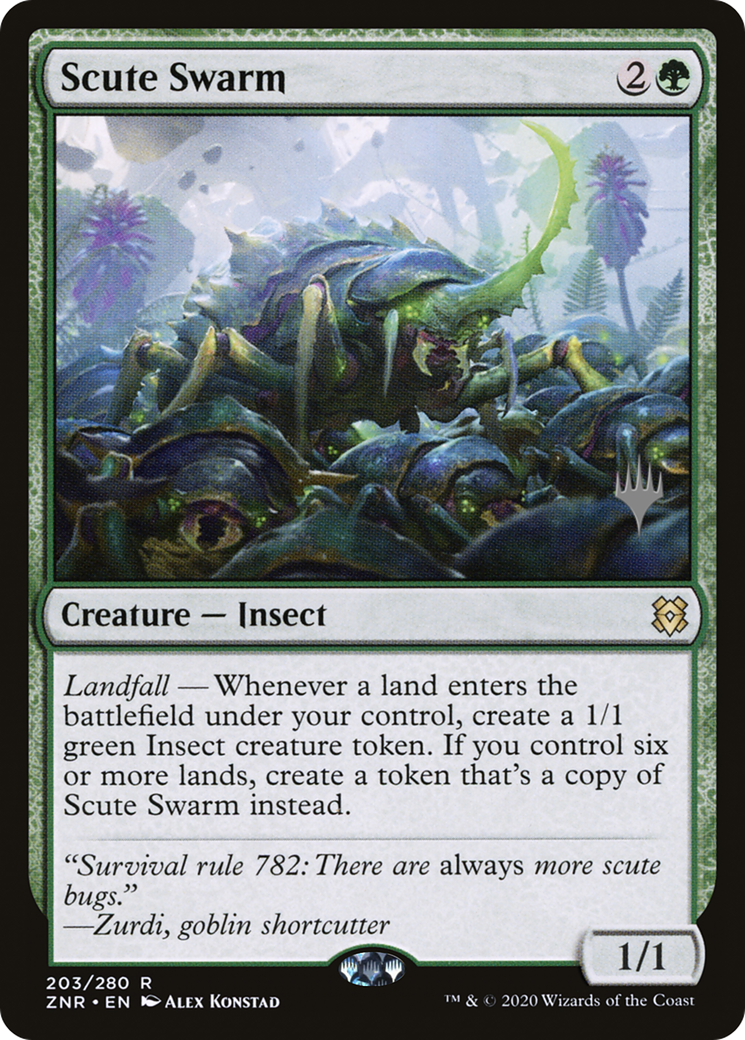 Scute Swarm (PZNR) #203p [EN/N]