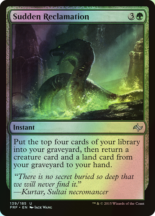 Sudden Reclamation (FRF) #139 [EN/F]