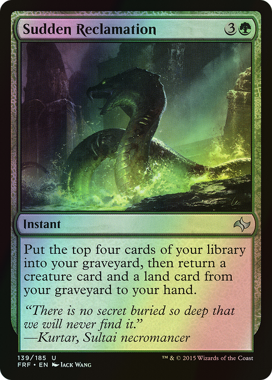 Sudden Reclamation (FRF) #139 [EN/F]