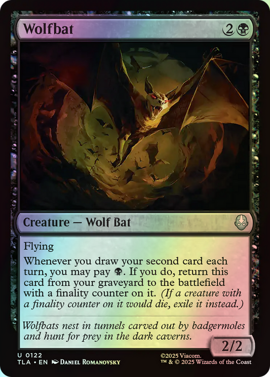 Wolfbat (TLA) #122 [EN/F] s/o