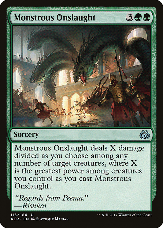 Monstrous Onslaught (AER) #116 [EN/N]