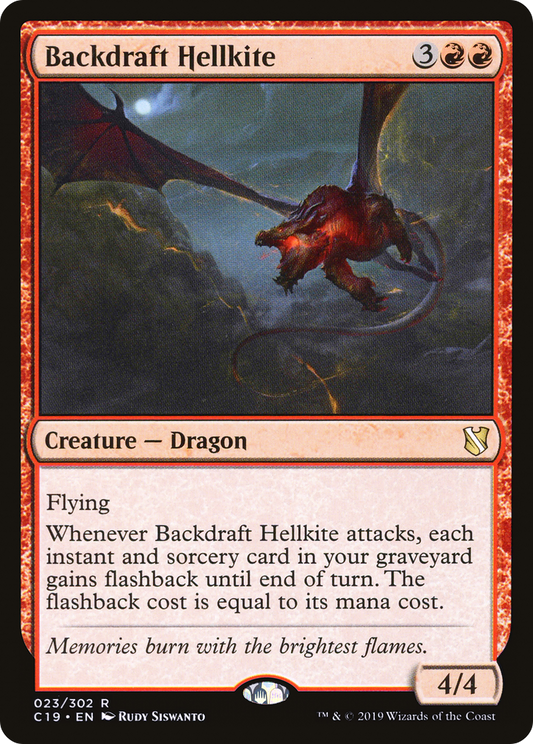 Backdraft Hellkite (C19) #23 [EN/N] s/o