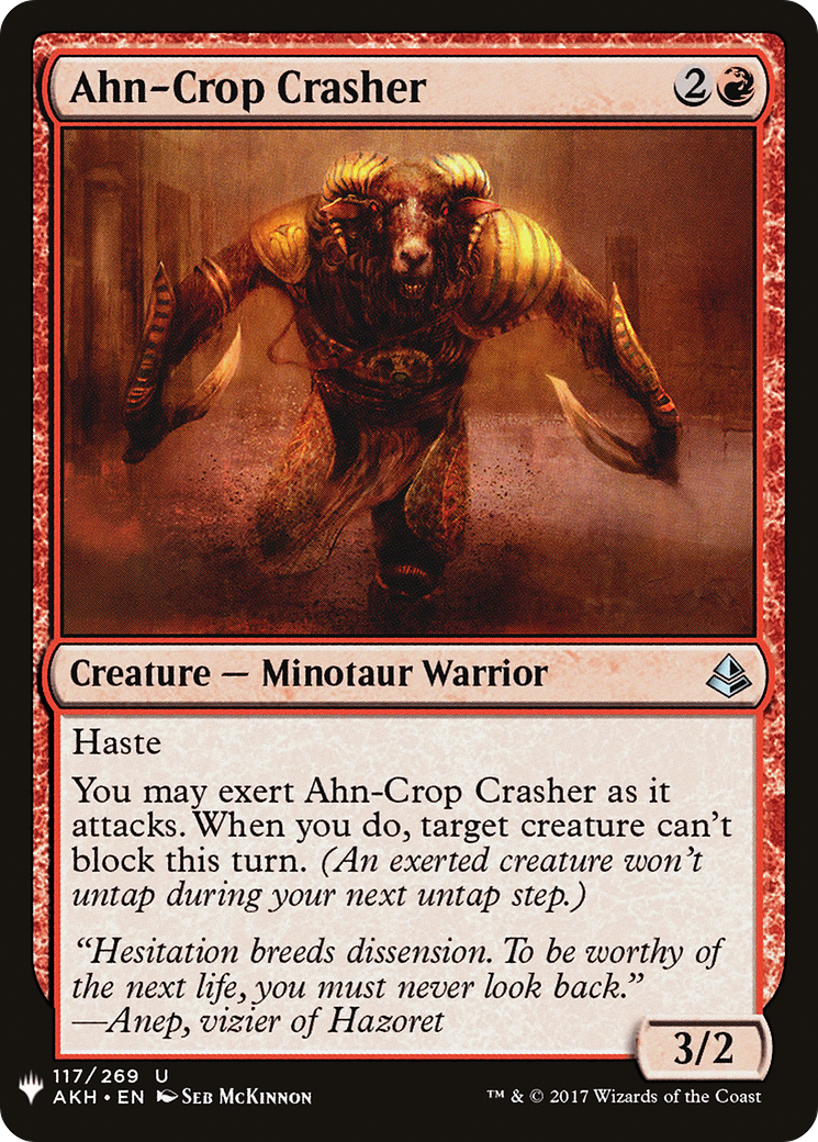 Ahn-Crop Crasher (PLST) #AKH-117 [EN/N]