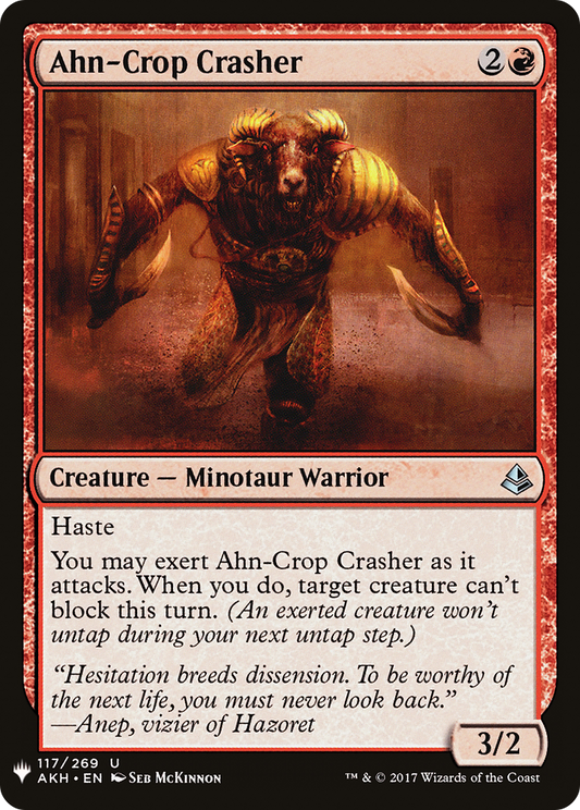 Ahn-Crop Crasher (PLST) #AKH-117 [EN/N]