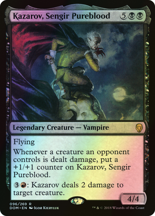 Kazarov, Sengir Pureblood (DOM) #96 [EN/F]