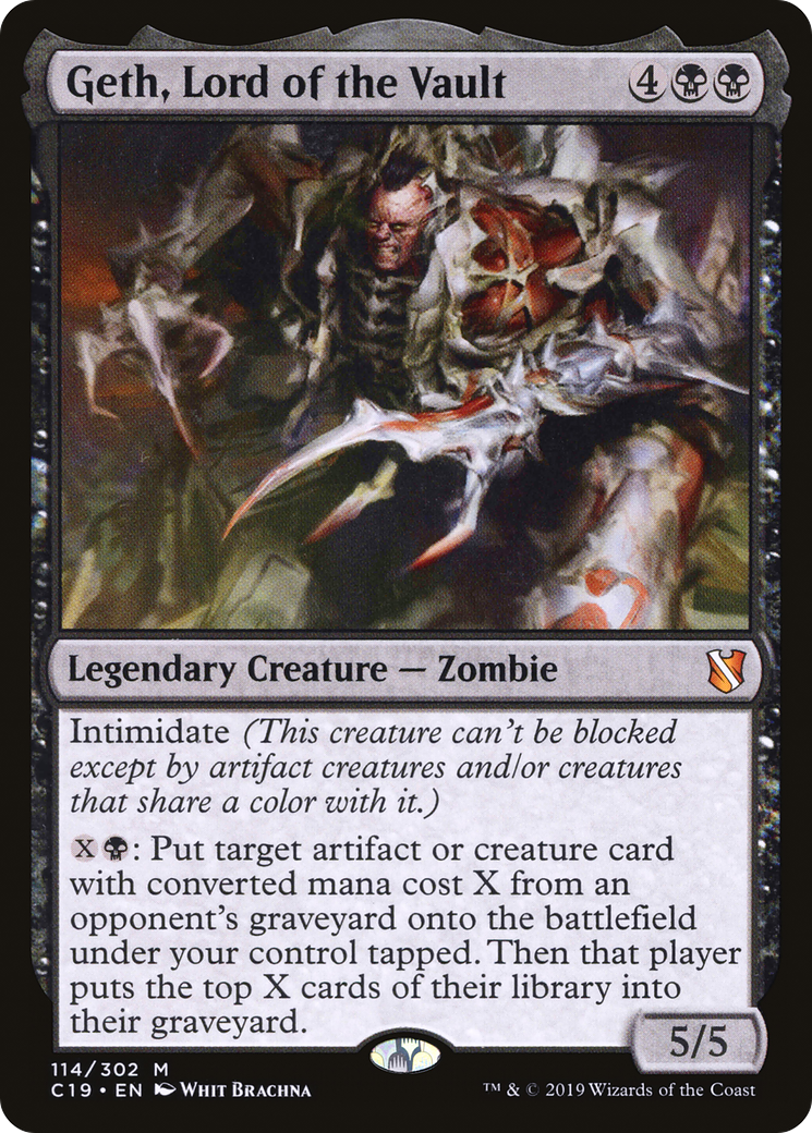 Geth, Lord of the Vault (C19) #114 [EN/N] s/o
