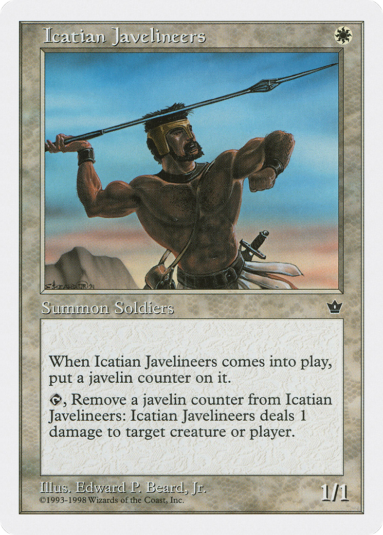 Icatian Javelineers (ATH) #7 [EN/N]