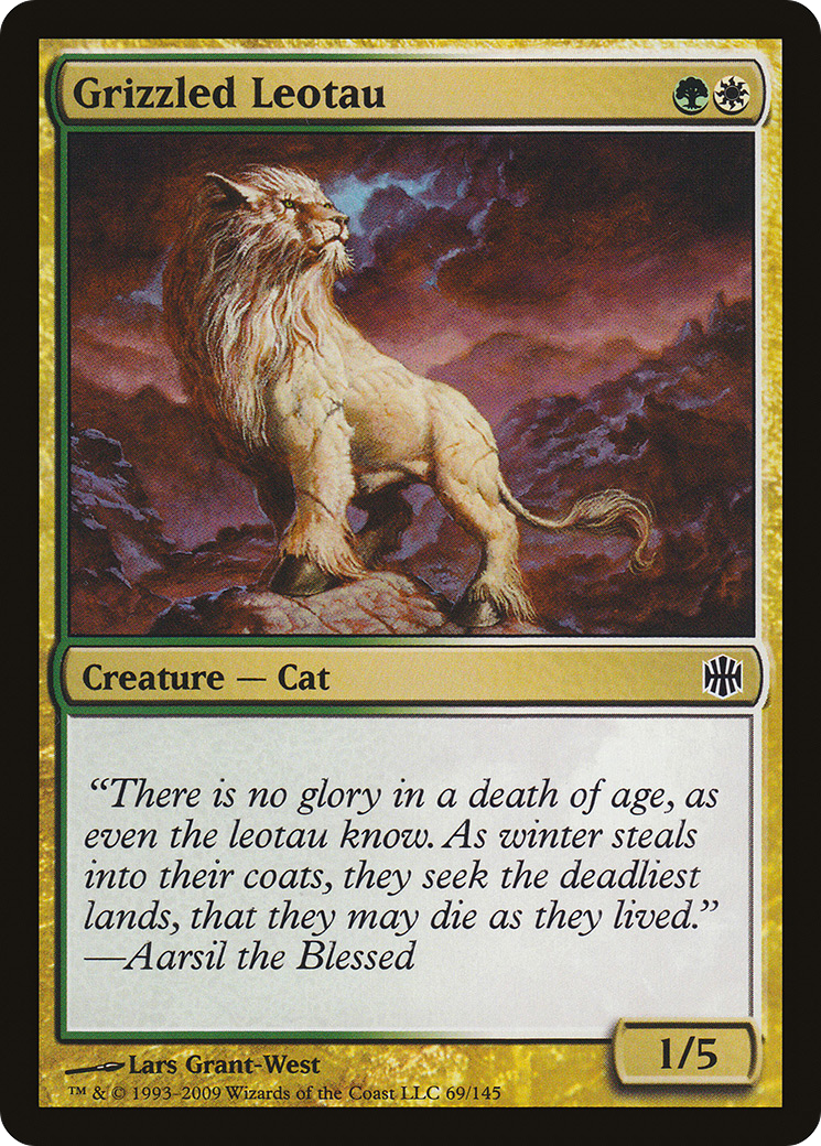 Grizzled Leotau (ARB) #69 [EN/N] s/o