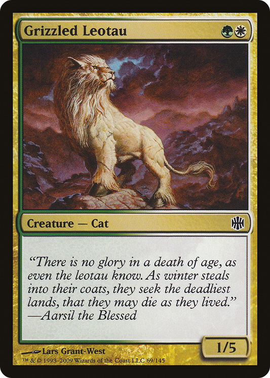 Grizzled Leotau (ARB) #69 [EN/N] s/o