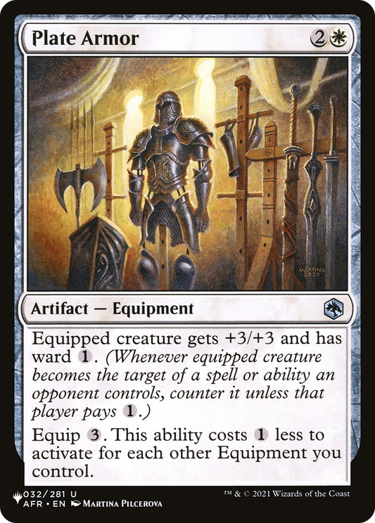 Plate Armor (PLST) #AFR-32 [EN/N]