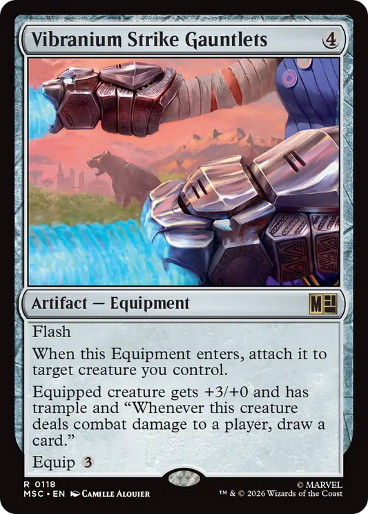 Vibranium Strike Gauntlets (MSC) #118 [EN/N]