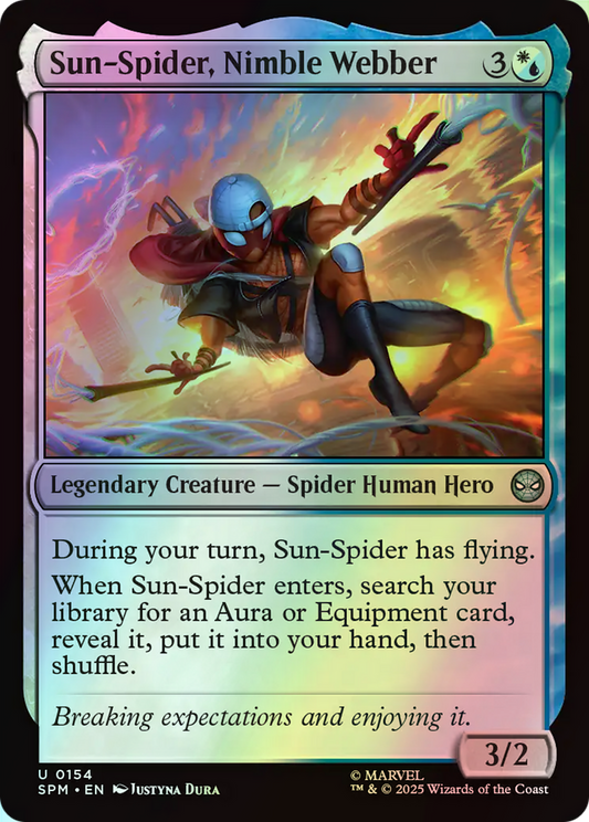 Sun-Spider, Nimble Webber (SPM) #154 [EN/F]