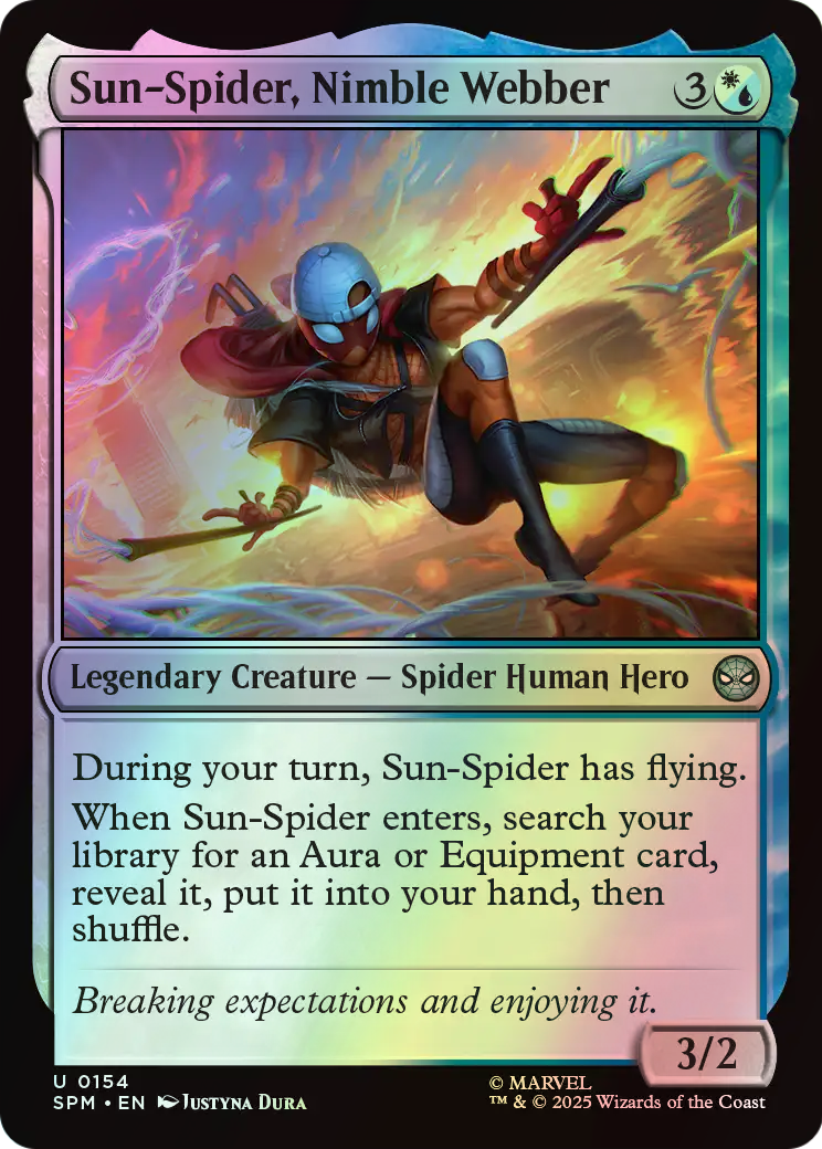 Sun-Spider, Nimble Webber (SPM) #154 [EN/F]