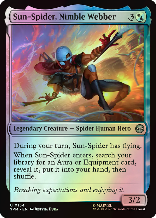 Sun-Spider, Nimble Webber (SPM) #154 [EN/F]