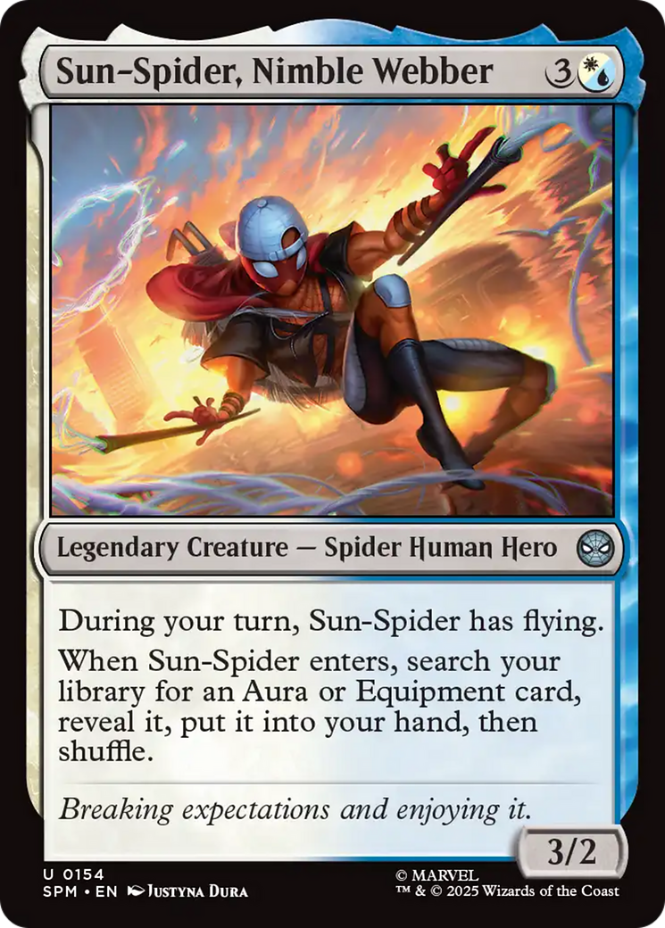 Sun-Spider, Nimble Webber (SPM) #154 [EN/N]