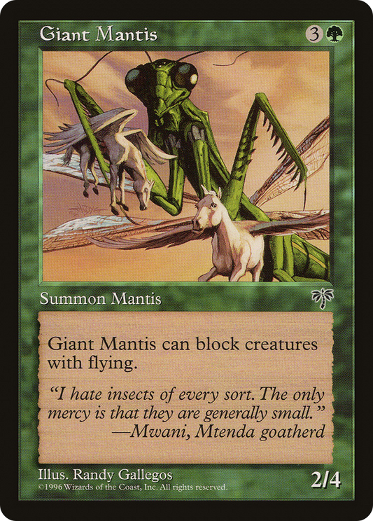 Giant Mantis (MIR) #218 [EN/N]