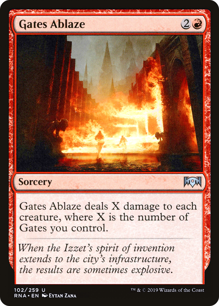 Gates Ablaze (RNA) #102 [EN/N]