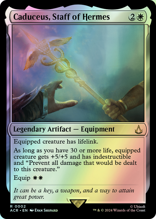 Caduceus, Staff of Hermes (ACR) #2 [EN/F] s/o