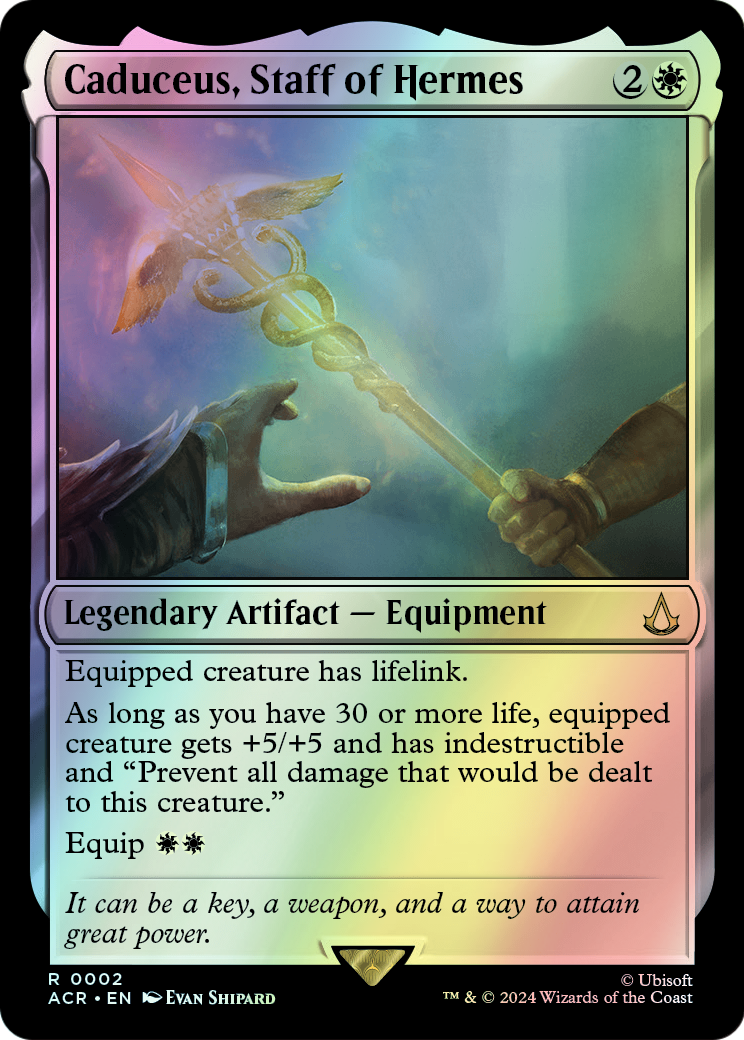 Caduceus, Staff of Hermes (ACR) #2 [EN/F] s/o