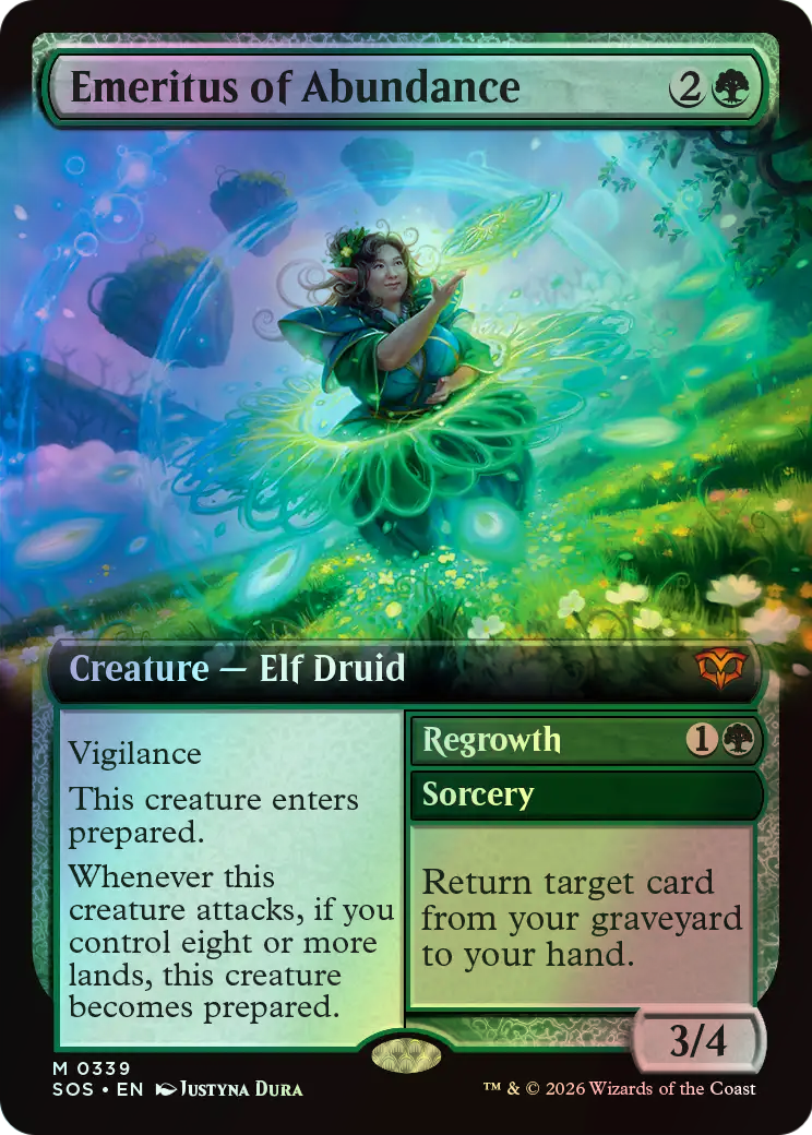 Emeritus of Abundance // Regrowth (SOS) #339 [EN/F]
