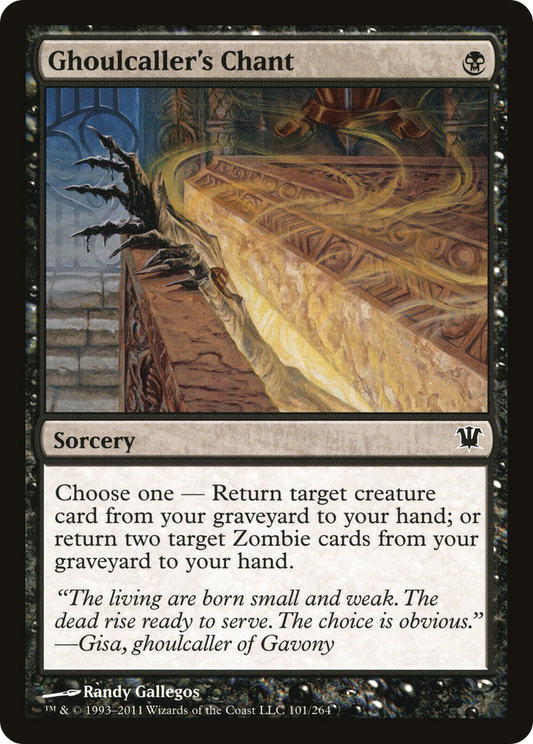 Ghoulcaller's Chant (ISD) #101 [EN/N] s/o