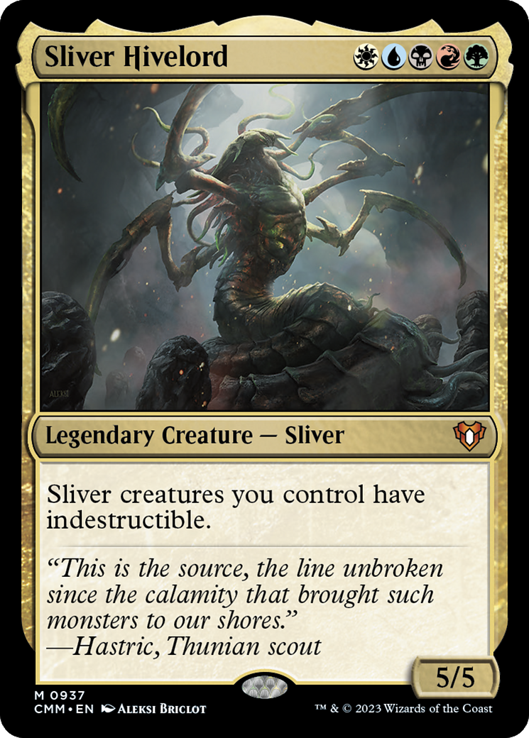 Sliver Hivelord (CMM) #937 [EN/N]