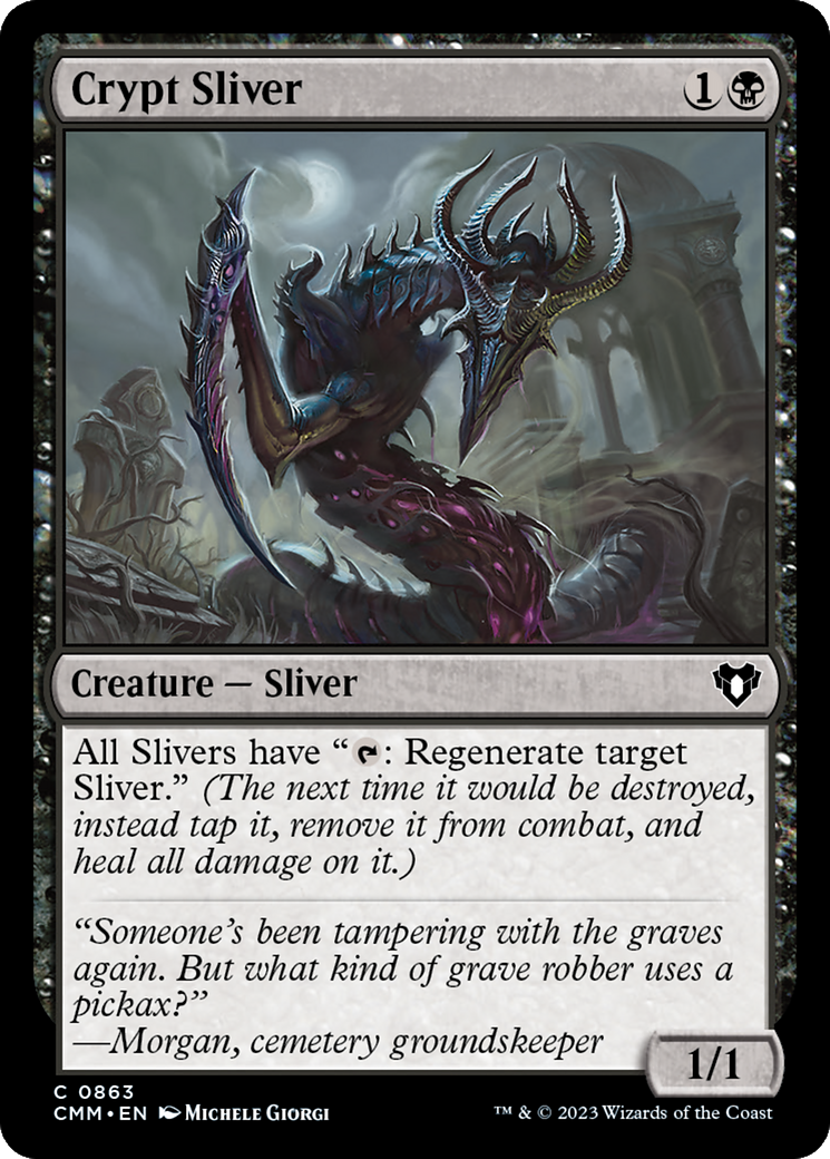 Crypt Sliver (CMM) #863 [EN/N]