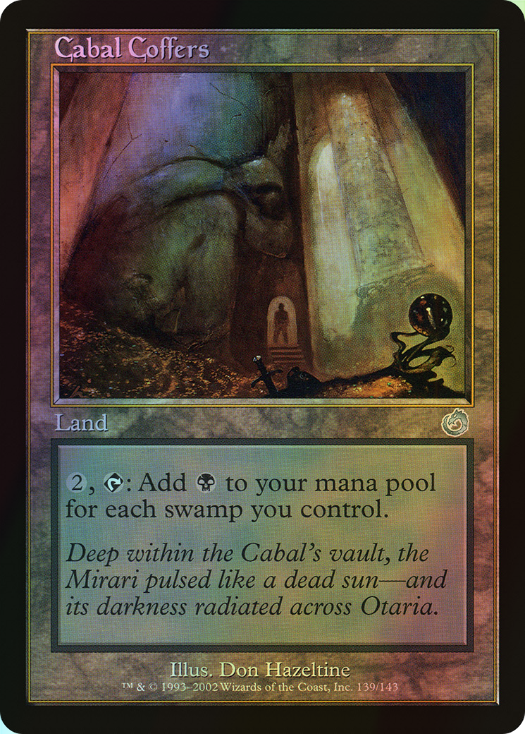 Cabal Coffers (TOR) #139 [EN/F] s/o
