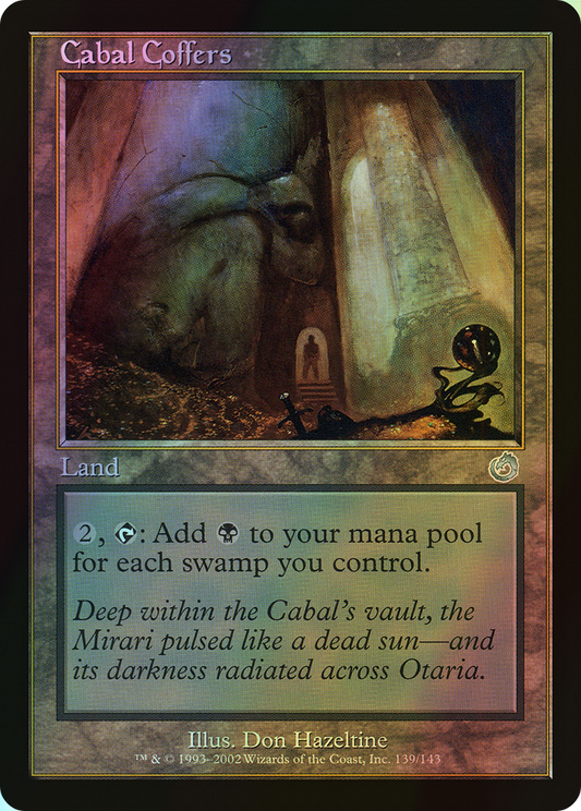 Cabal Coffers (TOR) #139 [EN/F] s/o