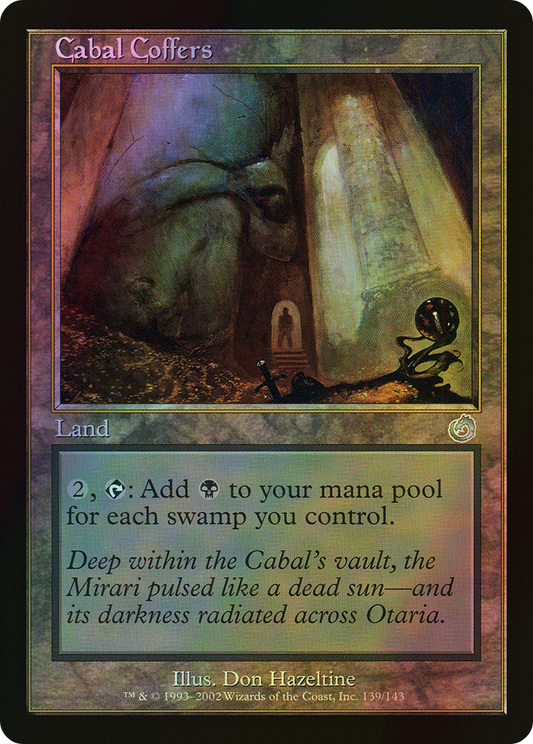 Cabal Coffers (TOR) #139 [EN/F] s/o