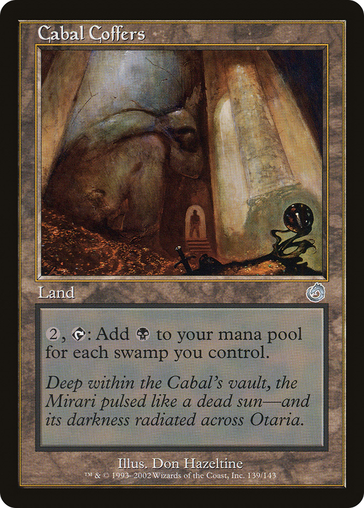Cabal Coffers (TOR) #139 [EN/N] s/o