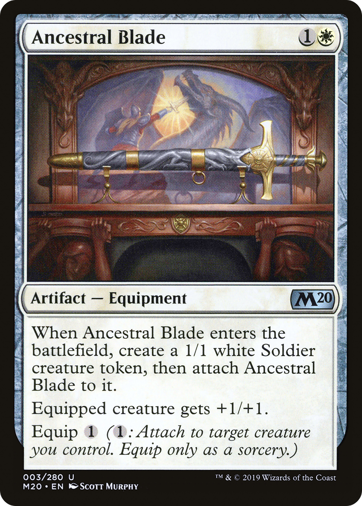 Ancestral Blade (M20) #3 [EN/N]