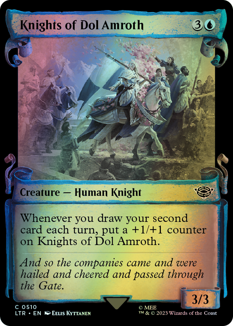 Knights of Dol Amroth - Silver Foil (LTR) #510 [EN/F]
