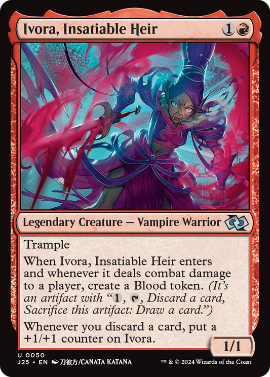 Ivora, Insatiable Heir (J25) #50 [EN/N] s/o