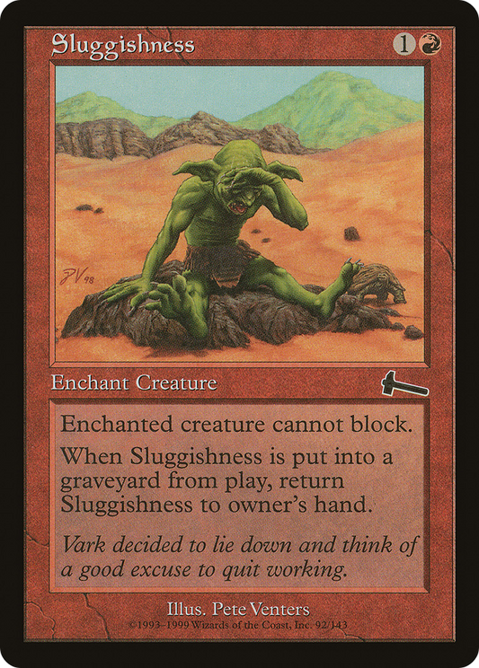 Sluggishness (ULG) #92 [EN/N] s/o
