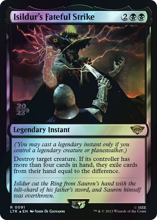 Isildur's Fateful Strike (PLTR) #91s [EN/F]