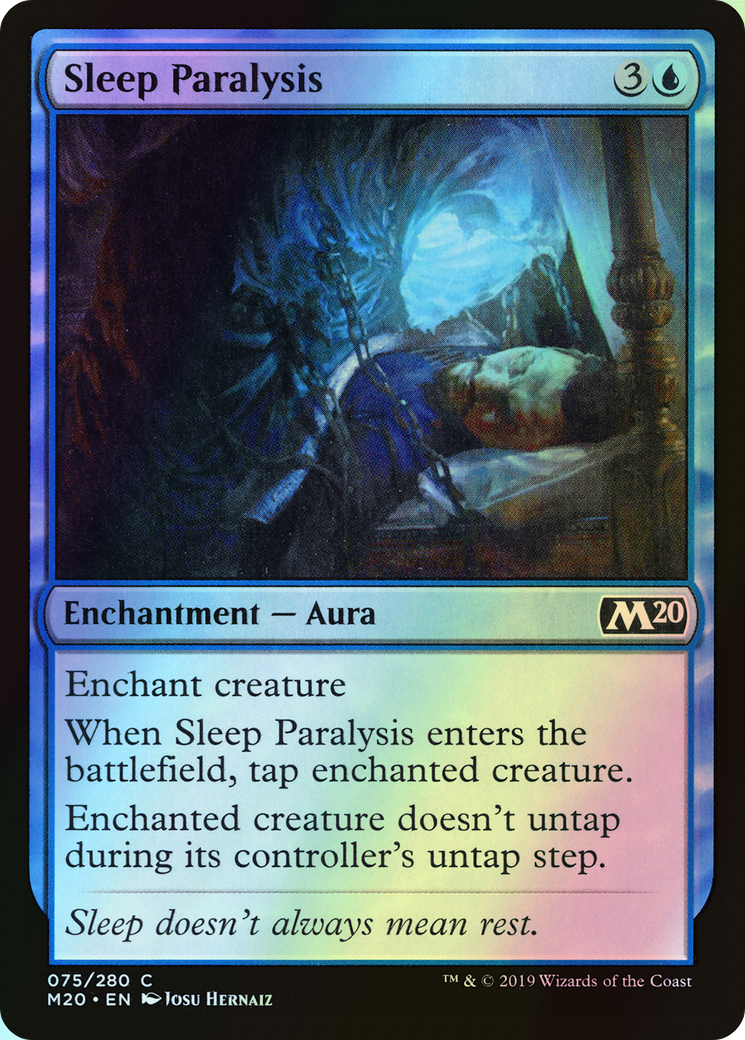 Sleep Paralysis (M20) #75 [EN/F]