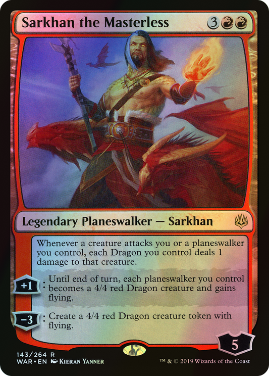 Sarkhan the Masterless (WAR) #143 [EN/F] s/o