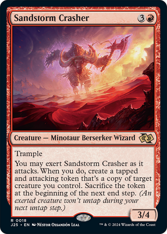 Sandstorm Crasher (J25) #18 [EN/N]