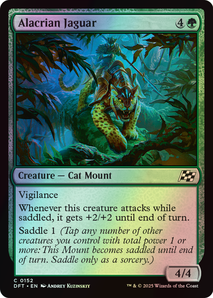 Alacrian Jaguar (DFT) #152 [EN/F] s/o